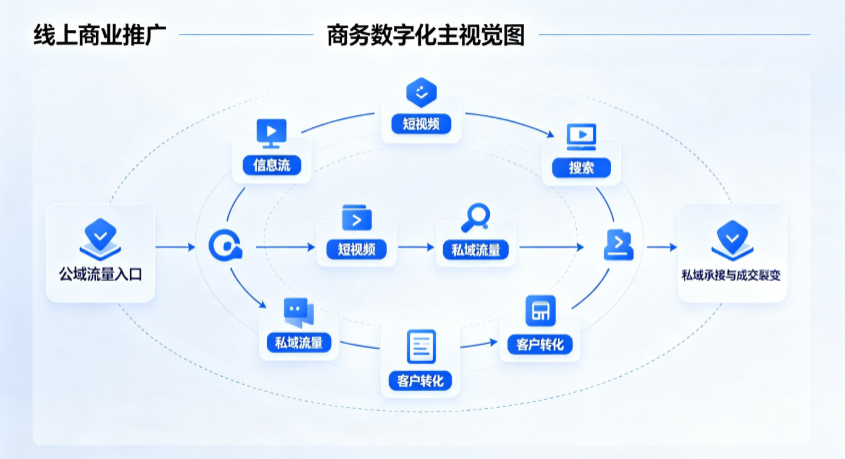 定州市线上商业推广怎么做？全域流量闭环搭建与低成本转化实战指南